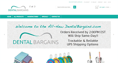 Desktop Screenshot of dentalbargains.com
